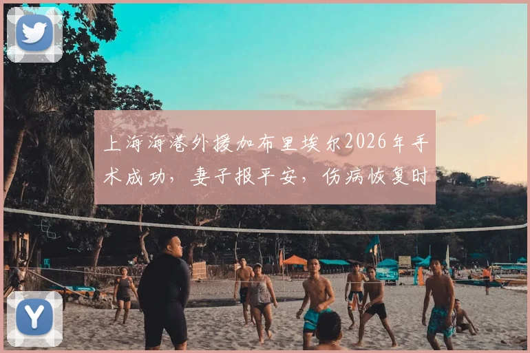 上海海港外援加布里埃尔2026年手术成功，妻子报平安，伤病恢复时间及对球队影响分析